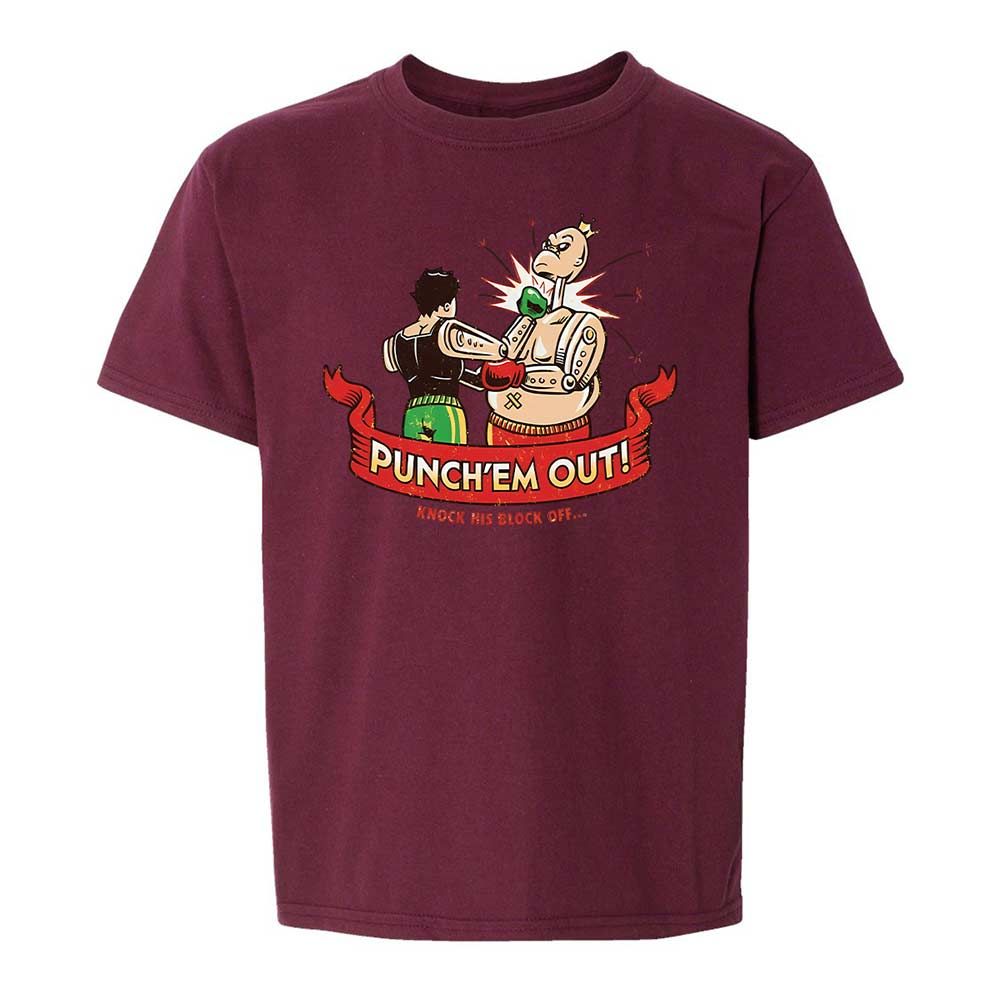 Kids T-Shirt - 2JN4EPFL - Maroon - 19
