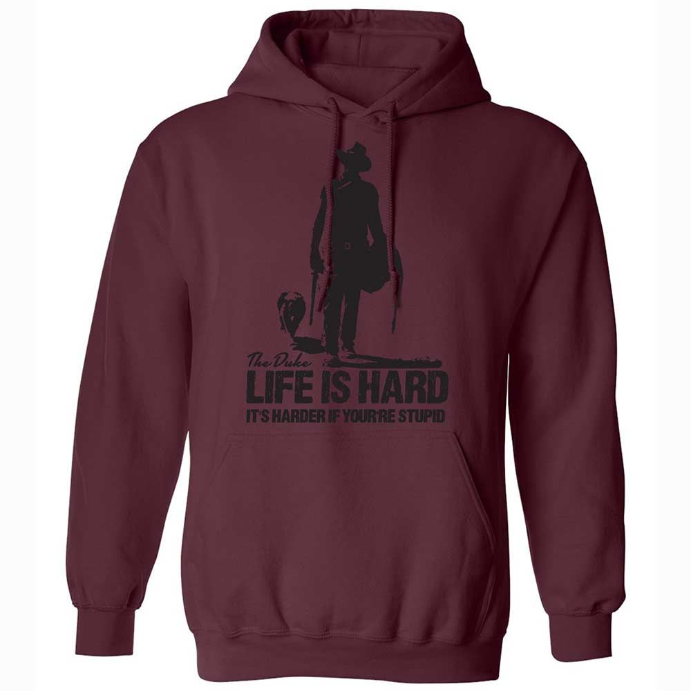 Life is hard - Maroon - 19