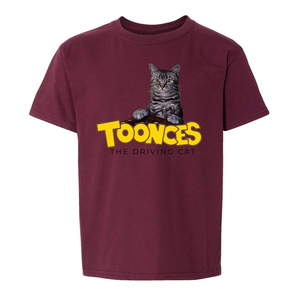 Toonces The Driving Cat - Maroon - 19