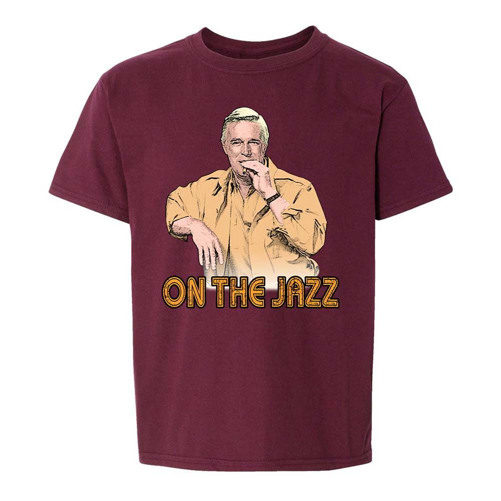 Kids T-Shirt - AEH3TJ7N - Maroon - 19