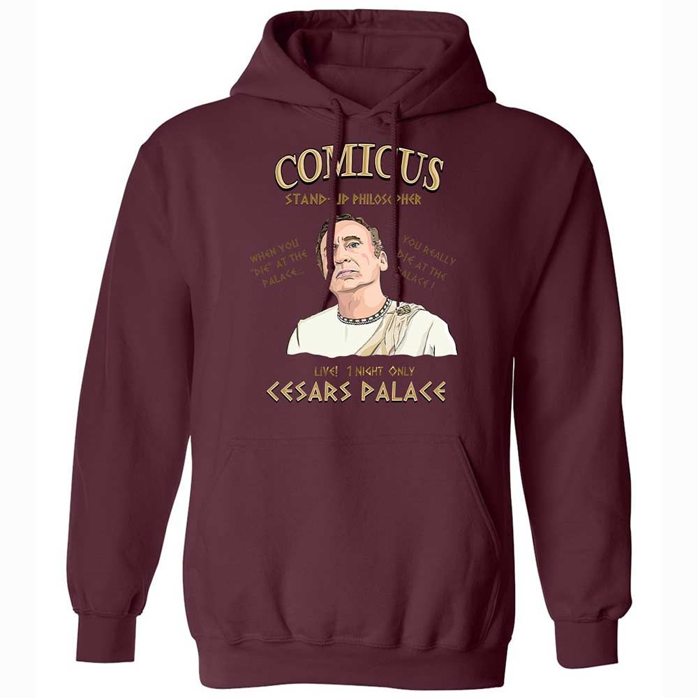 Comicus- Stand-up Philosopher - Maroon - 19