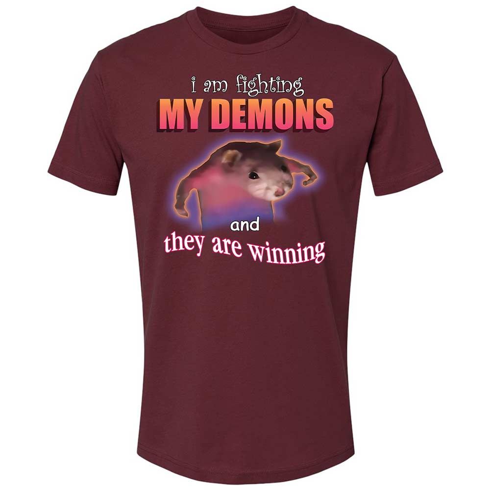 I'm fighting my demons - Maroon - 19