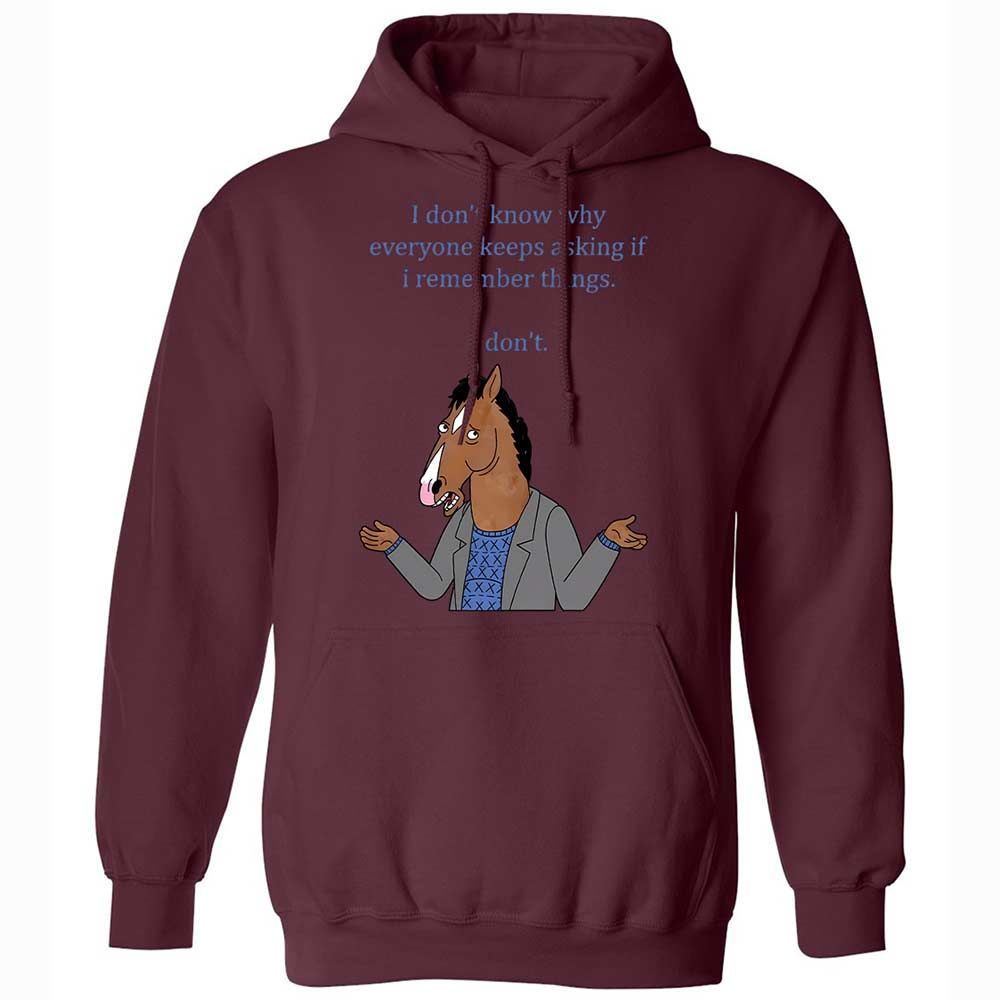 Classic Unisex Hoodie - TS6AJBJA - Maroon - 19