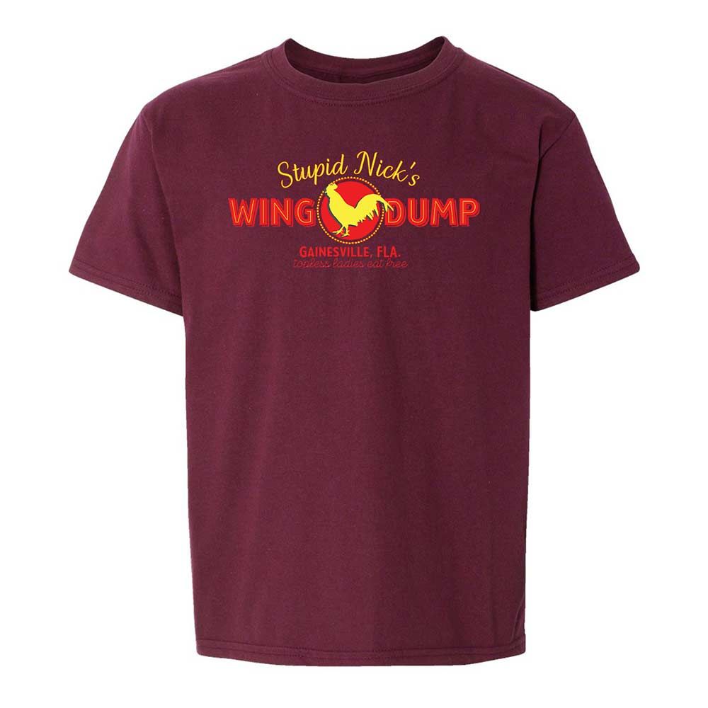 Stupid Nick's Wing Dump - Maroon - 19