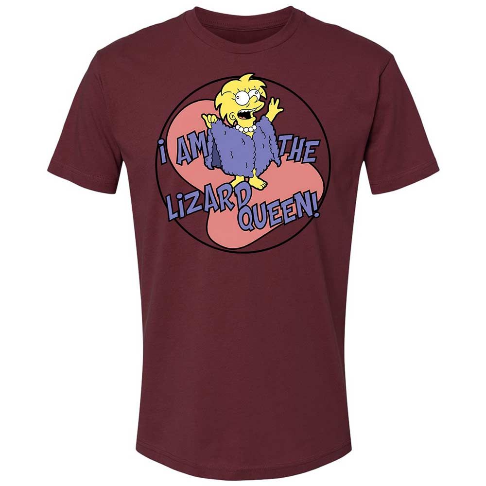 I am the Lizard Queen - Maroon - 19