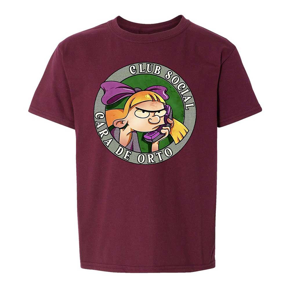 Kids T-Shirt - UWCKQR5W - Maroon - 19