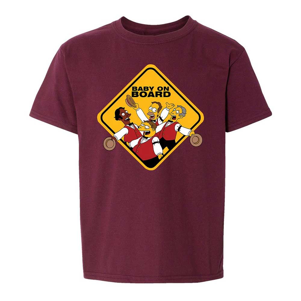 Baby on Board - Maroon - 19