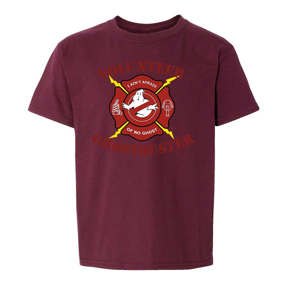 Kids T-Shirt - B5U5XUNZ - Maroon - 19