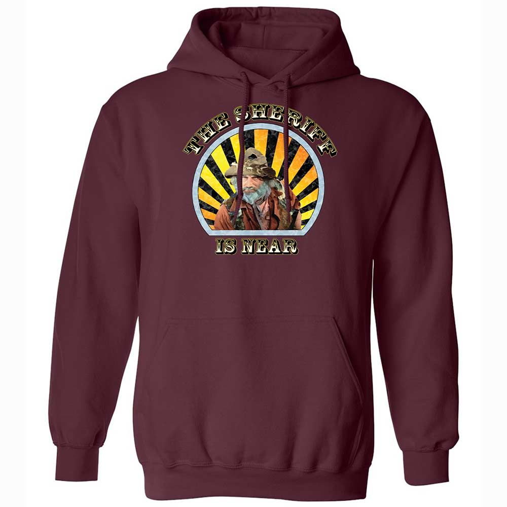 The Sheriff Is Near - Maroon - 19