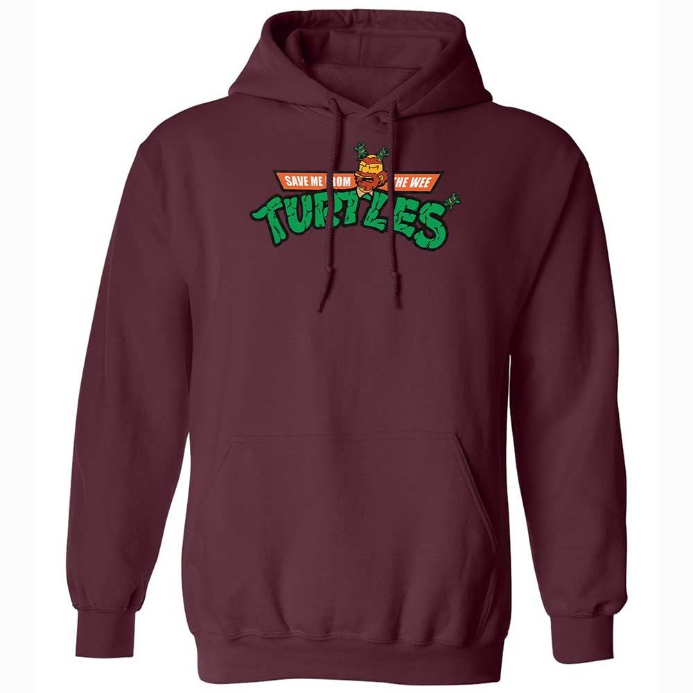 Save Me From The Wee Turtles - Maroon - 19