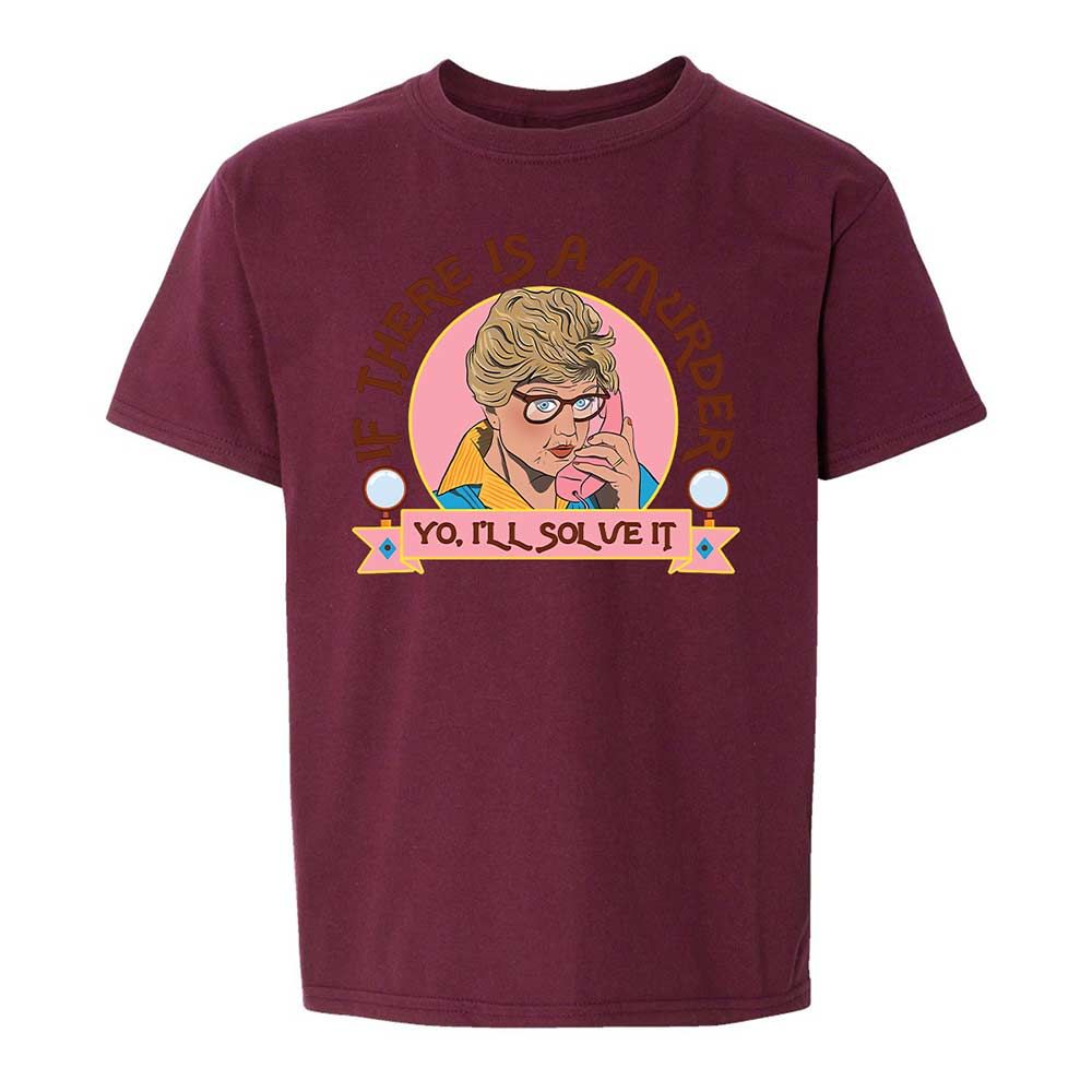 Kids T-Shirt - 8ZQLQGG5 - Maroon - 19