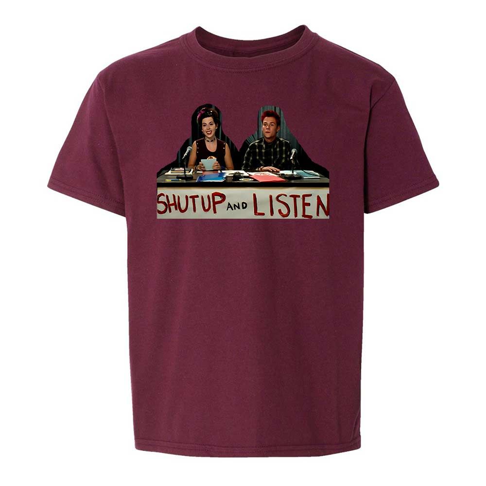 Kids T-Shirt - XZ5YXA2G - Maroon - 19