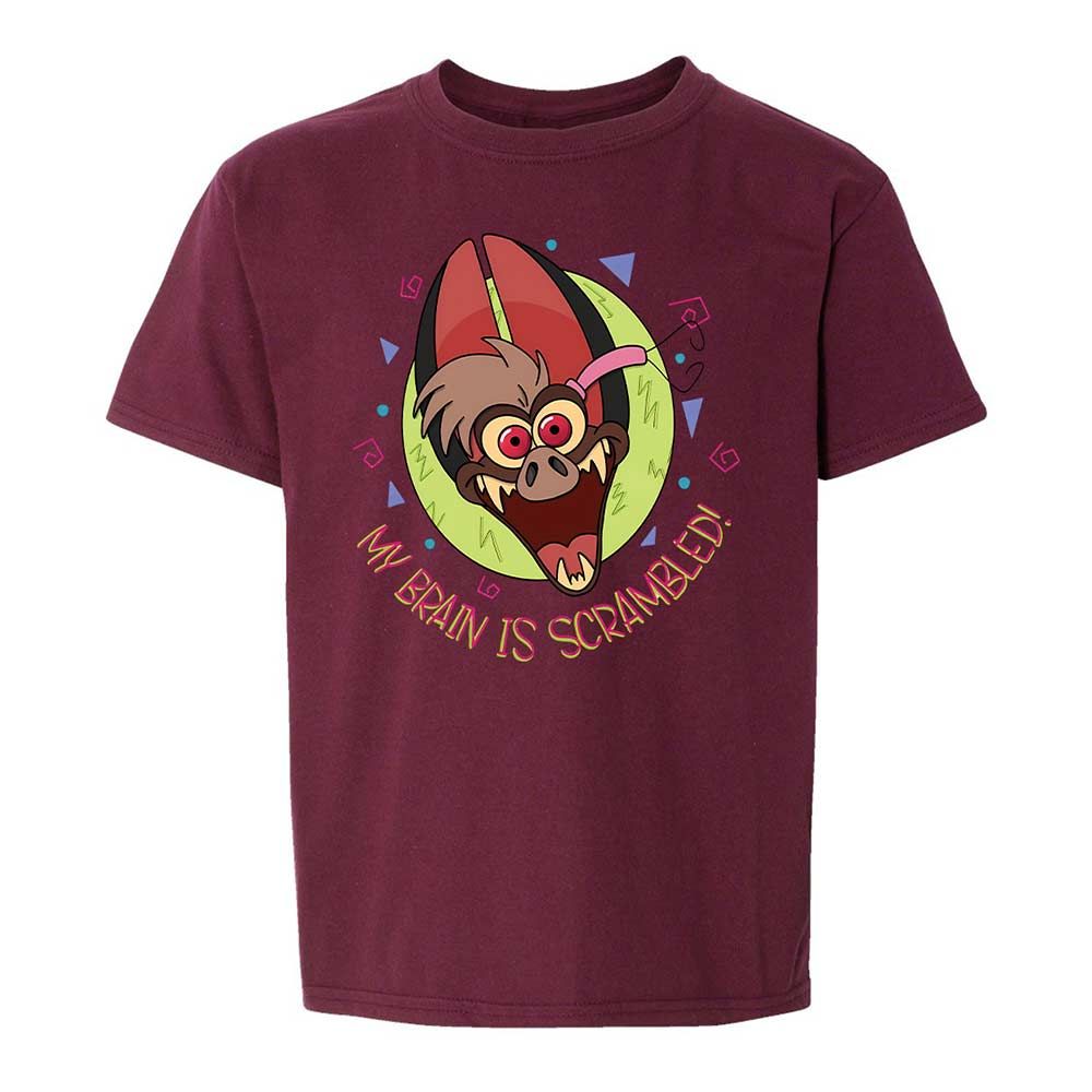 Kids T-Shirt - CSQ9ZU36 - Maroon - 19