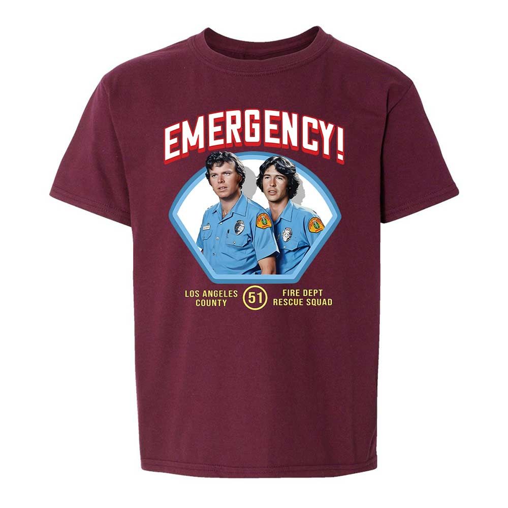 Kids T-Shirt - 8HA7S8ZF - Maroon - 19