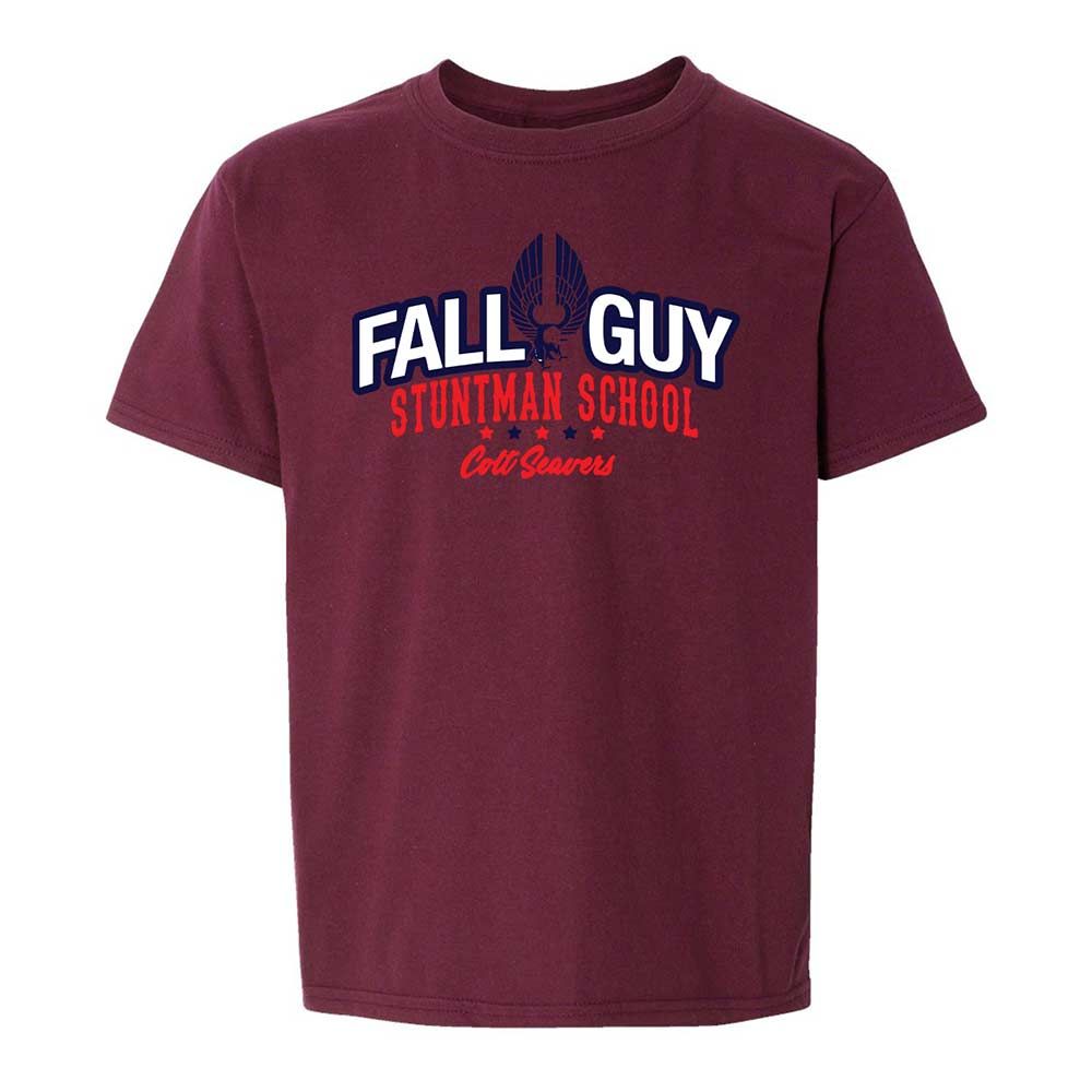 Kids T-Shirt - L6GNCVQL - Maroon - 19