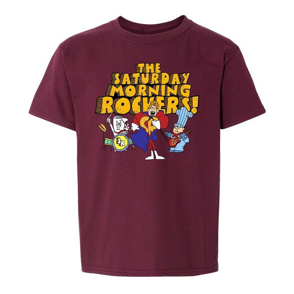 Kids T-Shirt - QKKGRLDK - Maroon - 19