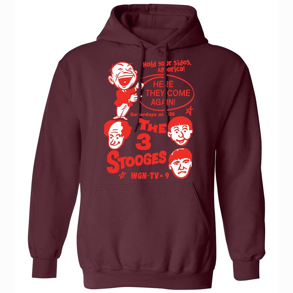 The 3 Stooges - Maroon - 19