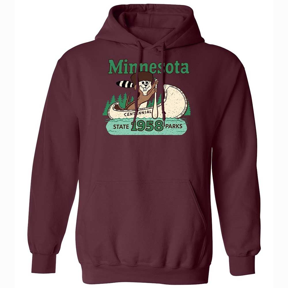 Classic Unisex Hoodie - XNG6E6KT - Maroon - 19