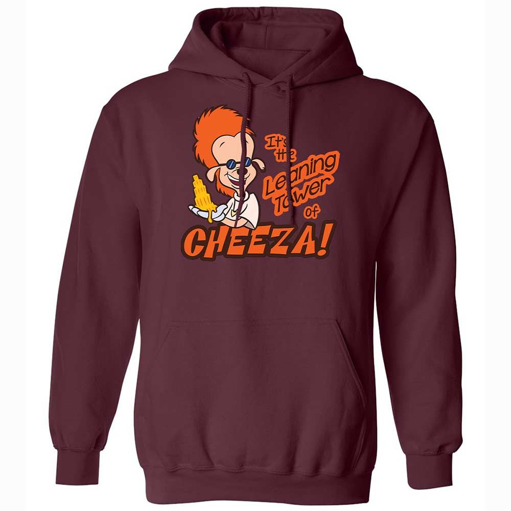 Leaning Tower of Cheeza - Maroon - 19