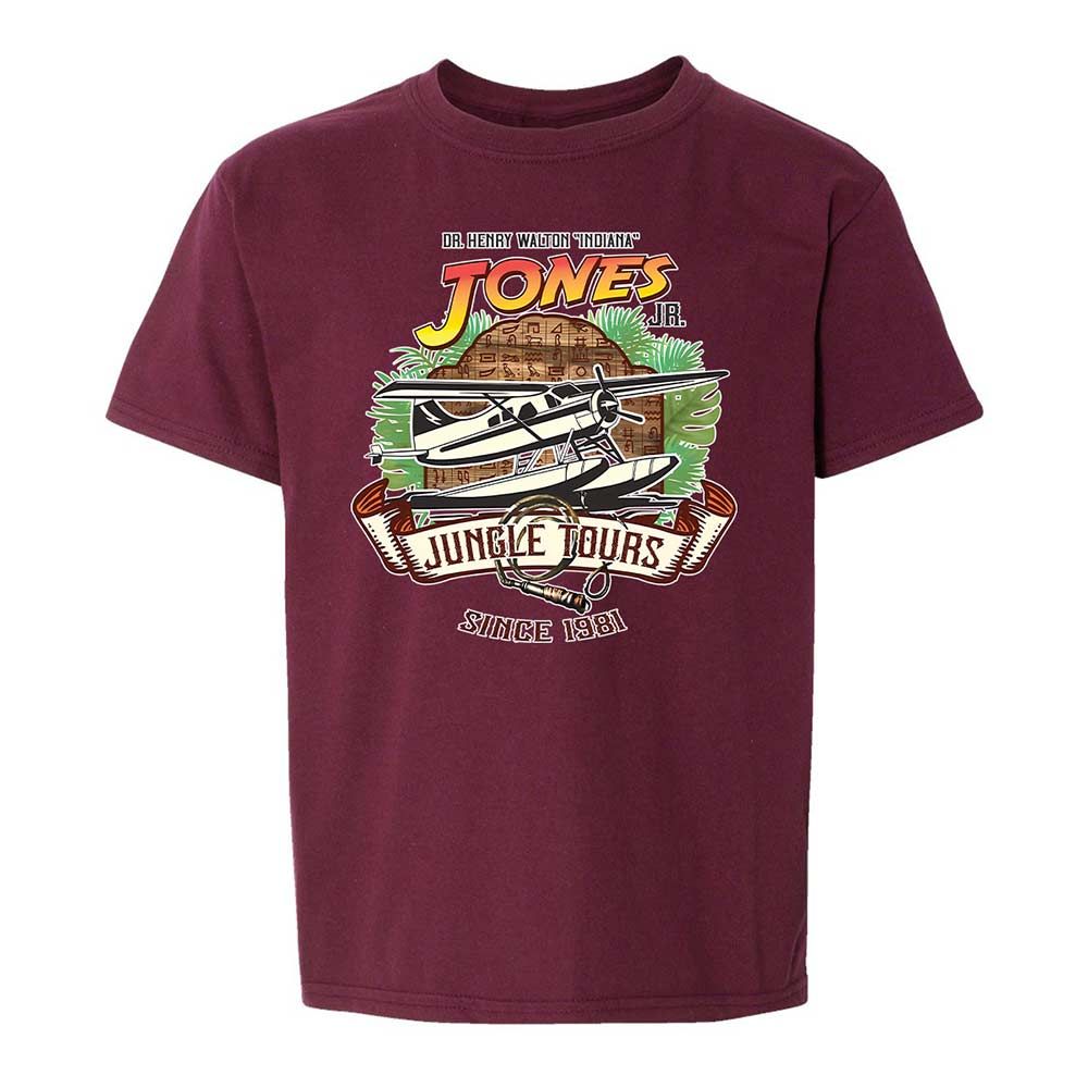 Kids T-Shirt - VQCYT59H - Maroon - 19