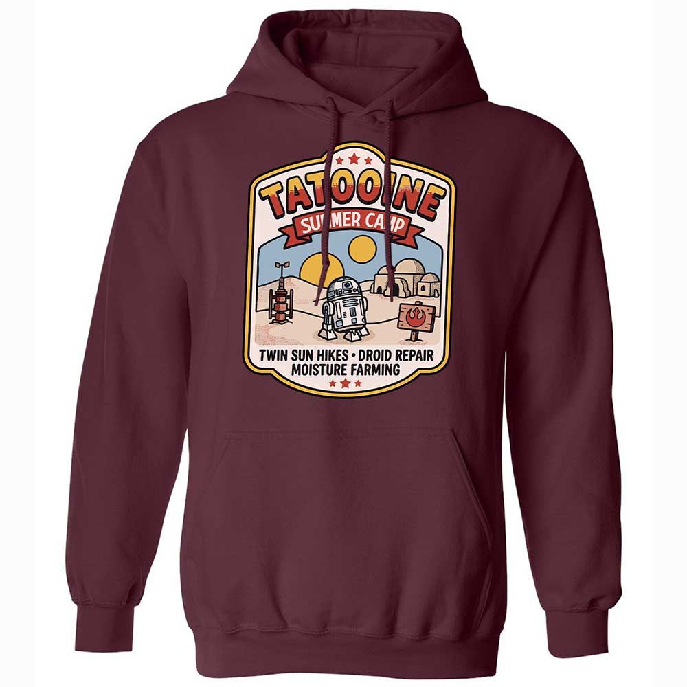 Classic Unisex Hoodie - 3DSWXD85 - Maroon - 19