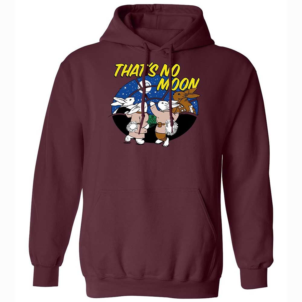 Classic Unisex Hoodie - White - Maroon - 19