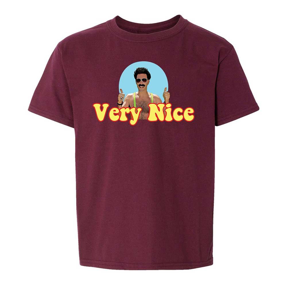 Kids T-Shirt - LSZ1PS62 - Maroon - 19