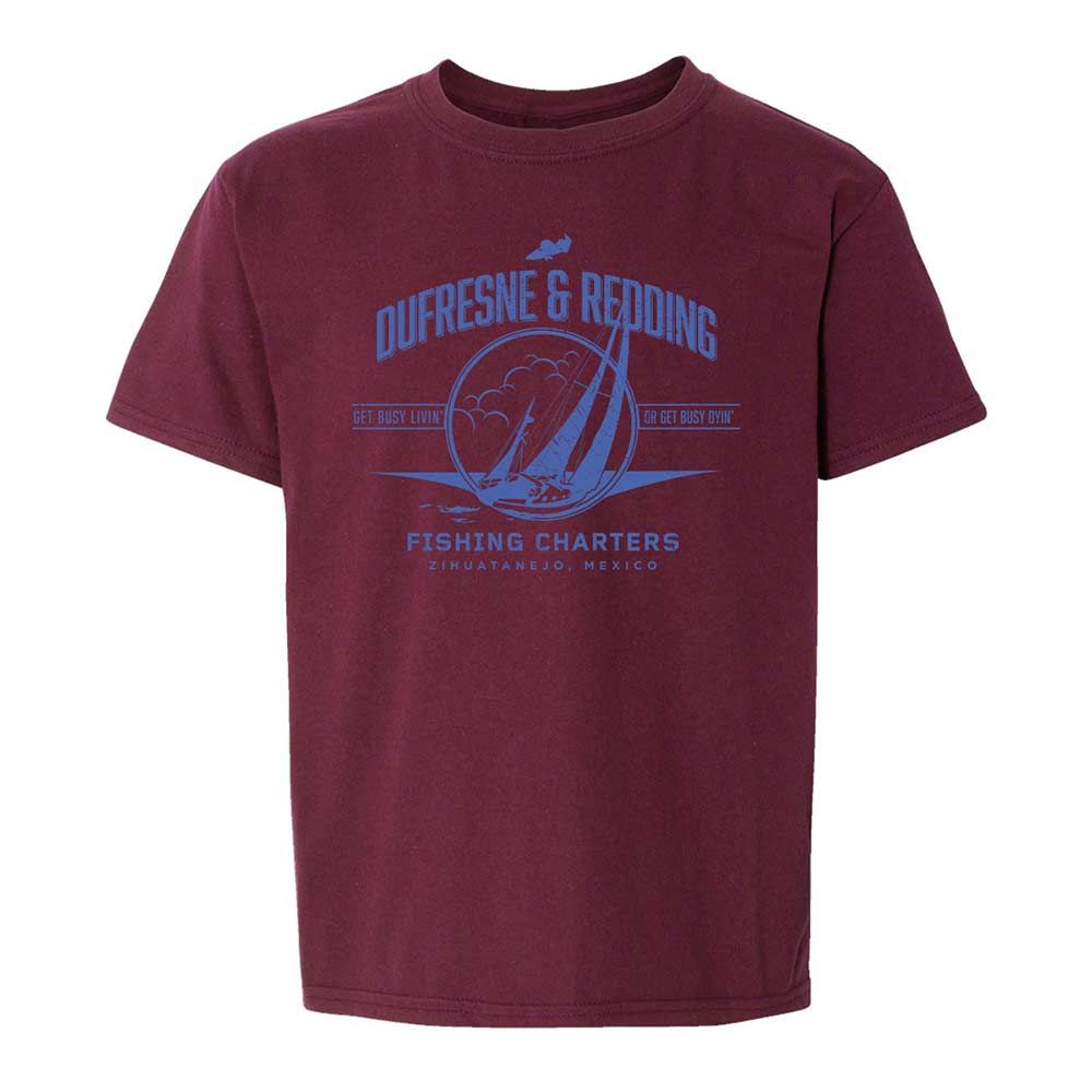 Kids T-Shirt - WXLFQBDS - Maroon - 19