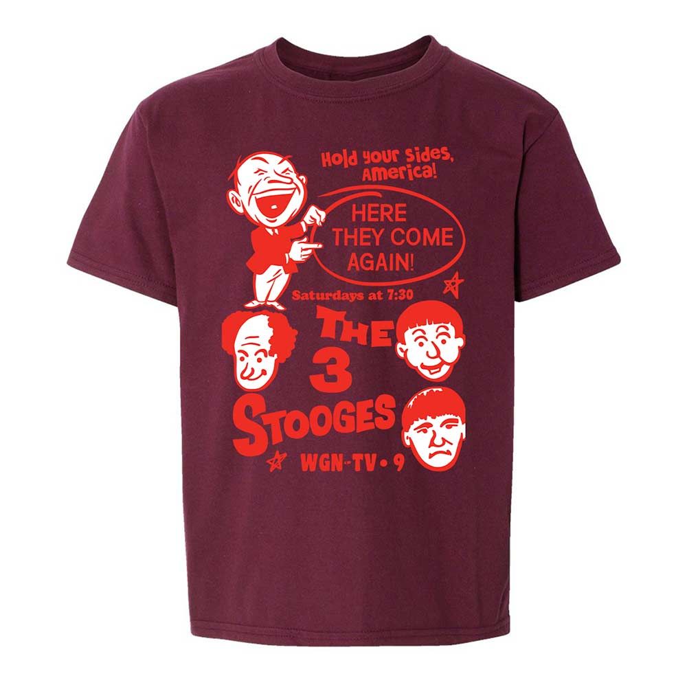The 3 Stooges - Maroon - 19