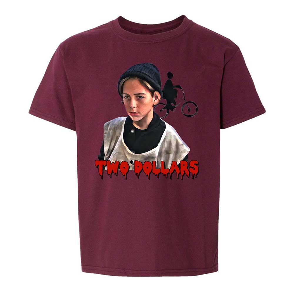 Kids T-Shirt - ZPYZGDSE - Maroon - 19