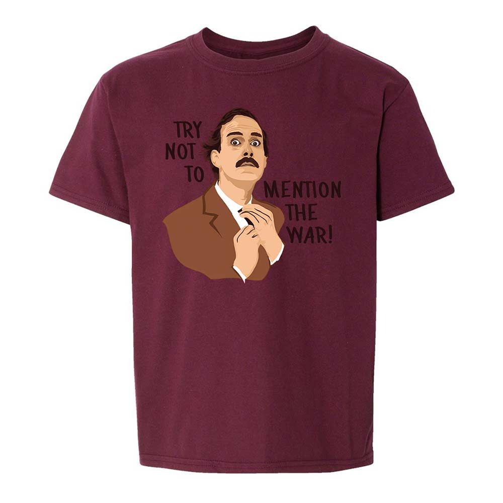 Kids T-Shirt - KJDKBGBW - Maroon - 19