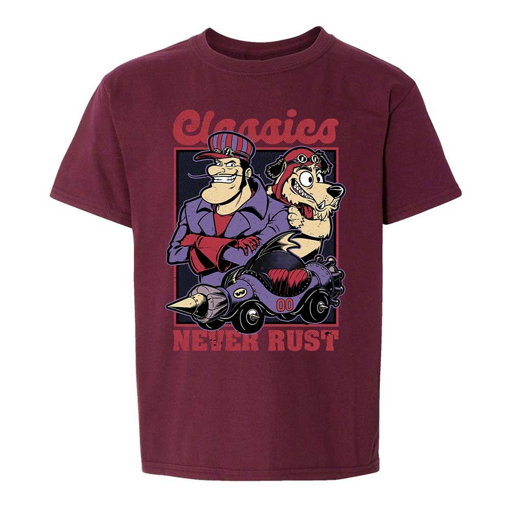 Kids T-Shirt - 2AA3QLEZ - Maroon - 19