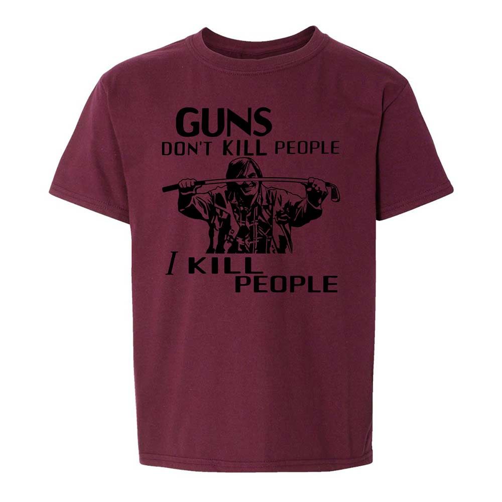 Kids T-Shirt - GA9LC2EQ - Maroon - 19