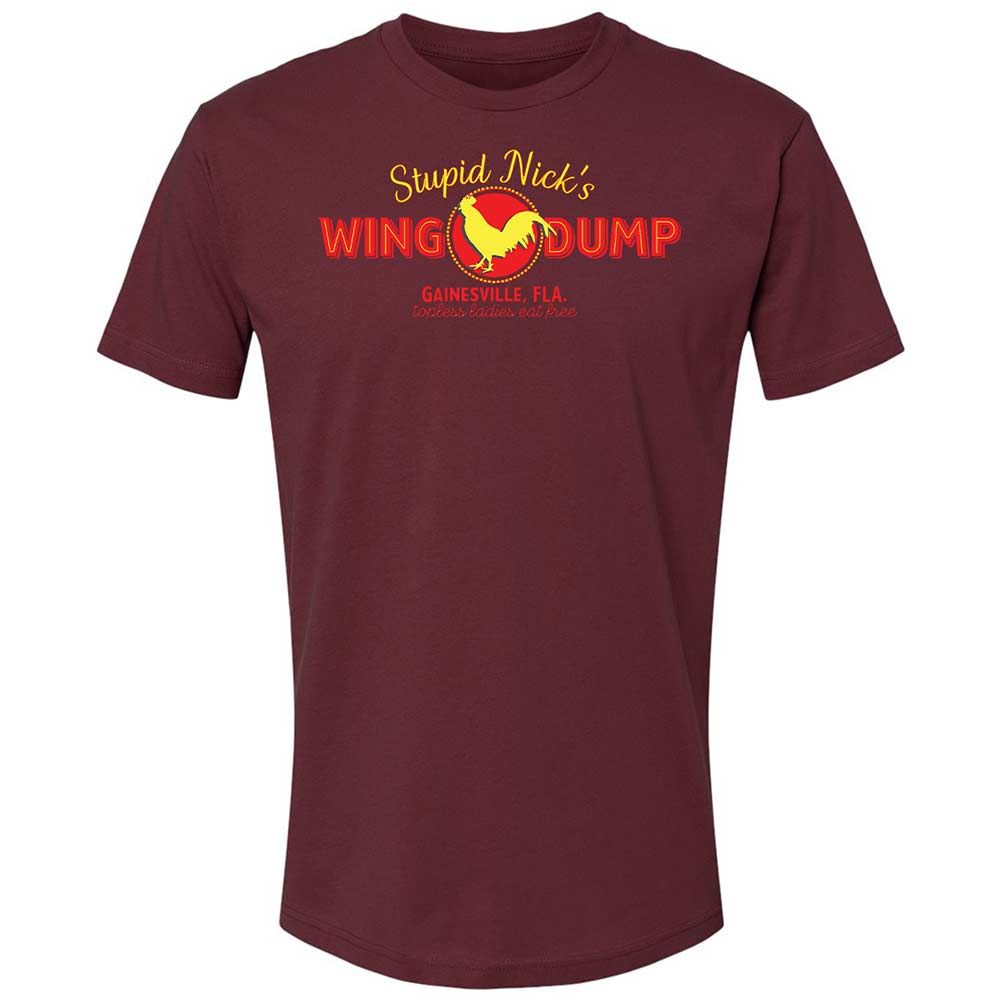 Stupid Nick's Wing Dump - Maroon - 19