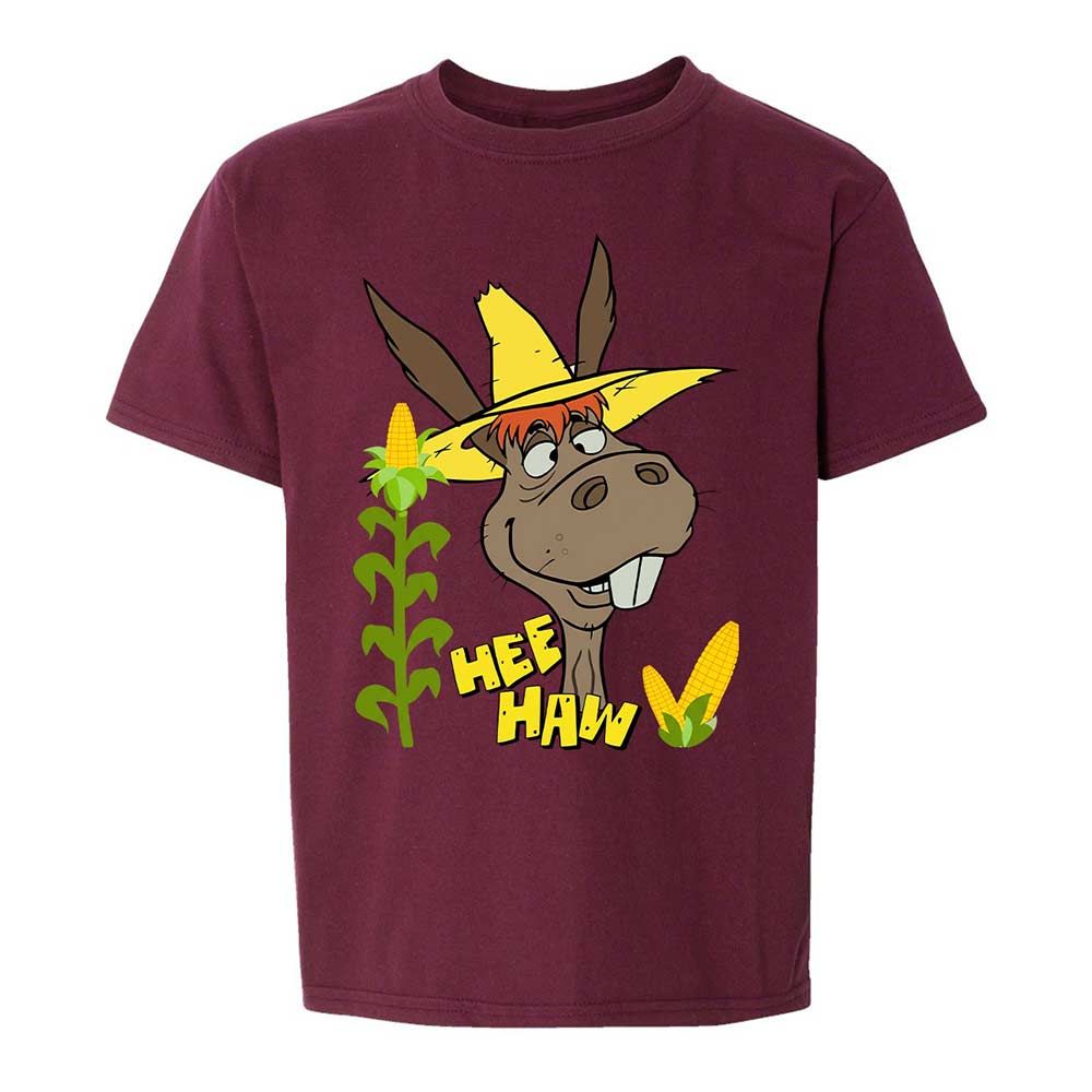 Kids T-Shirt - W9NY8PA8 - Maroon - 19