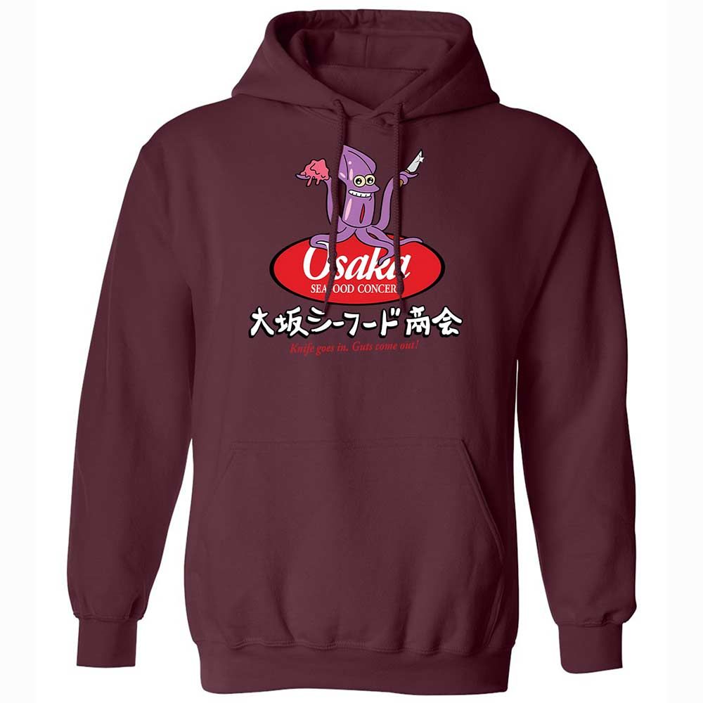 Osaka Seafood Concern - Maroon - 19