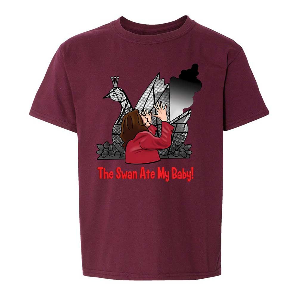 The Swan Ate My Baby - Maroon - 19