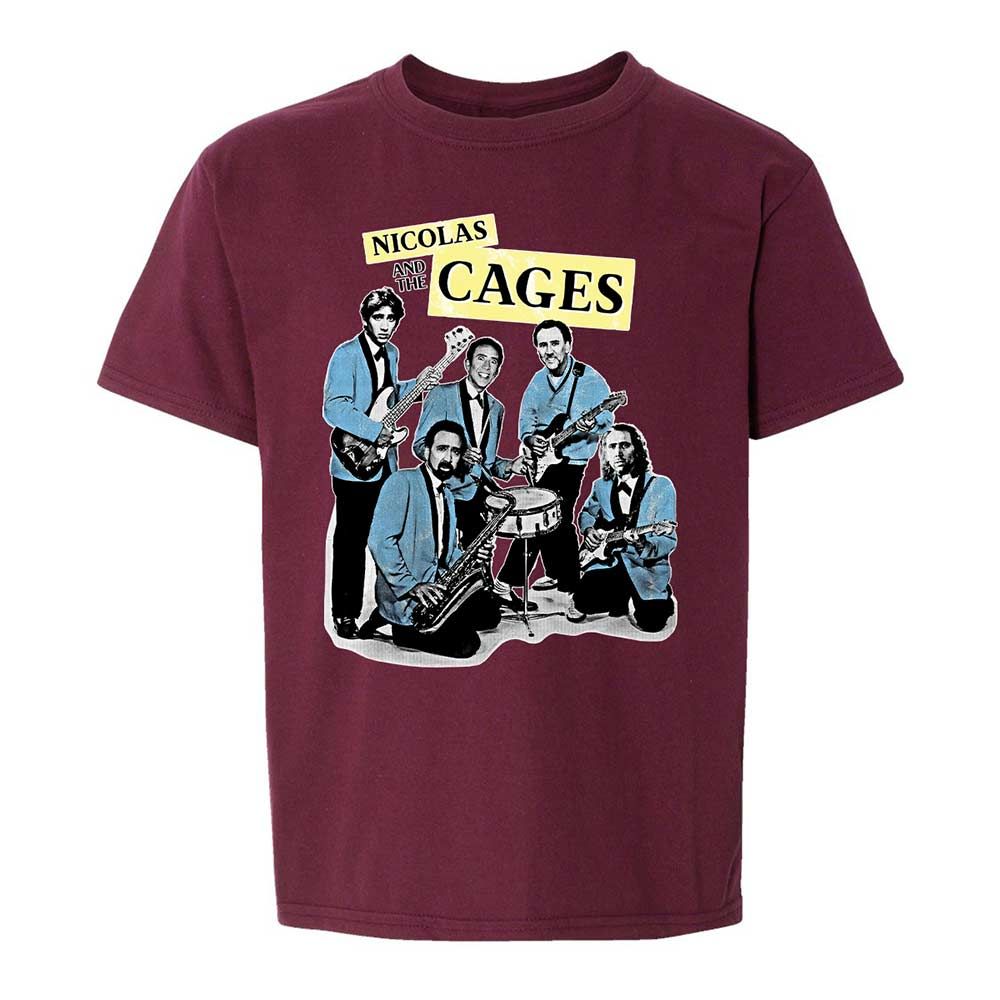 Nicolas and the Cages - Maroon - 19