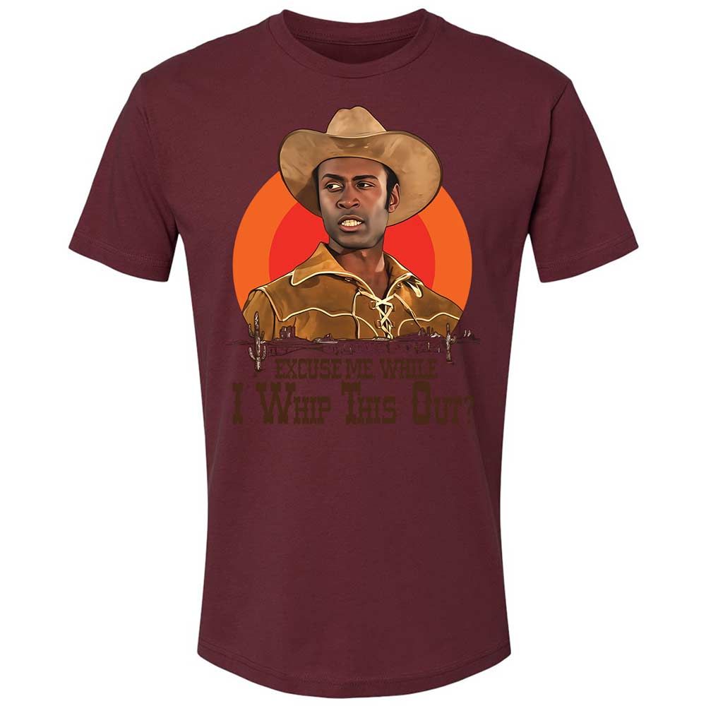 Excuse Me While I Whip This Out - Maroon - 19