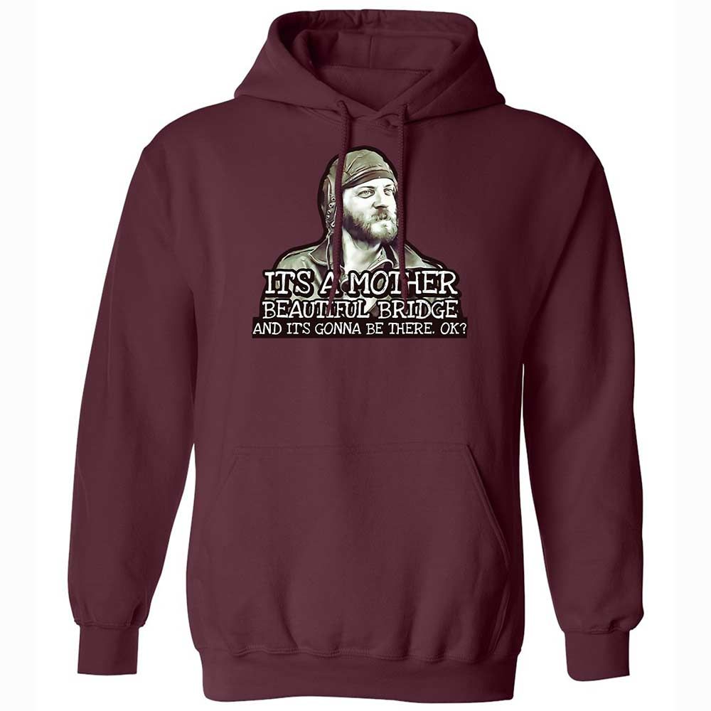 Classic Unisex Hoodie - PWU2W2J4 - Maroon - 19