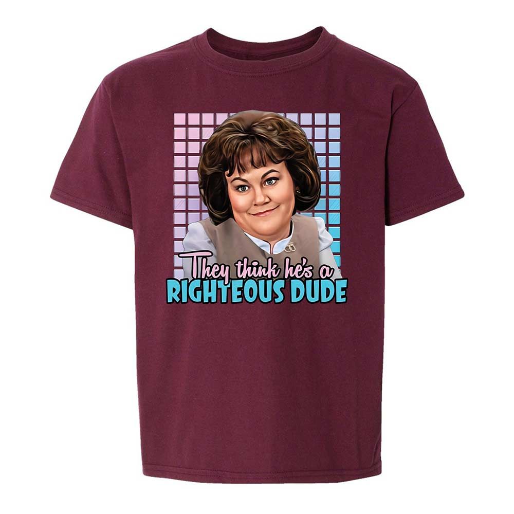 Kids T-Shirt - W5TDSLRF - Maroon - 19