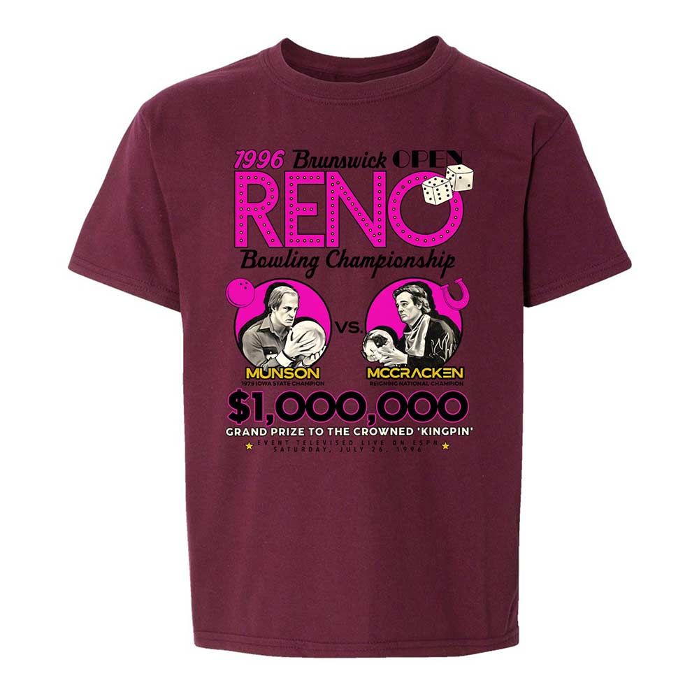 Kids T-Shirt - ECF3AKT3 - Maroon - 19