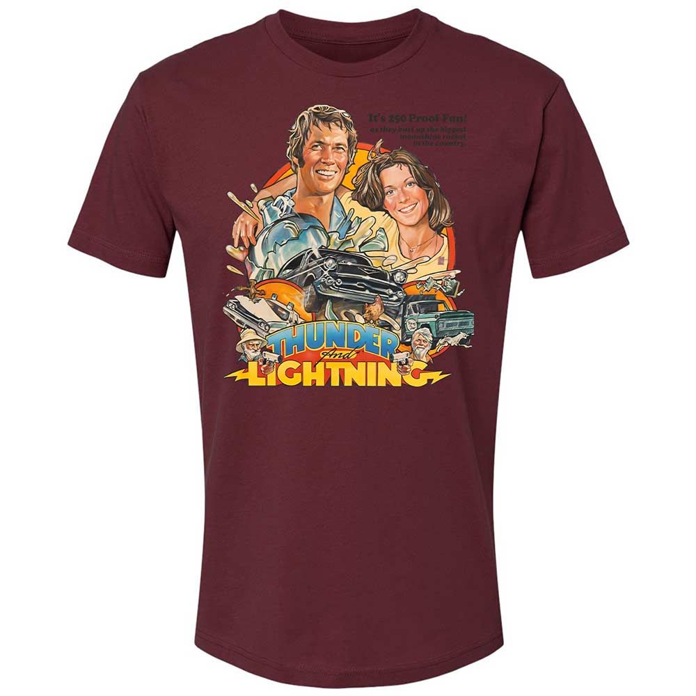 Thunder and Lightning - Maroon - 19