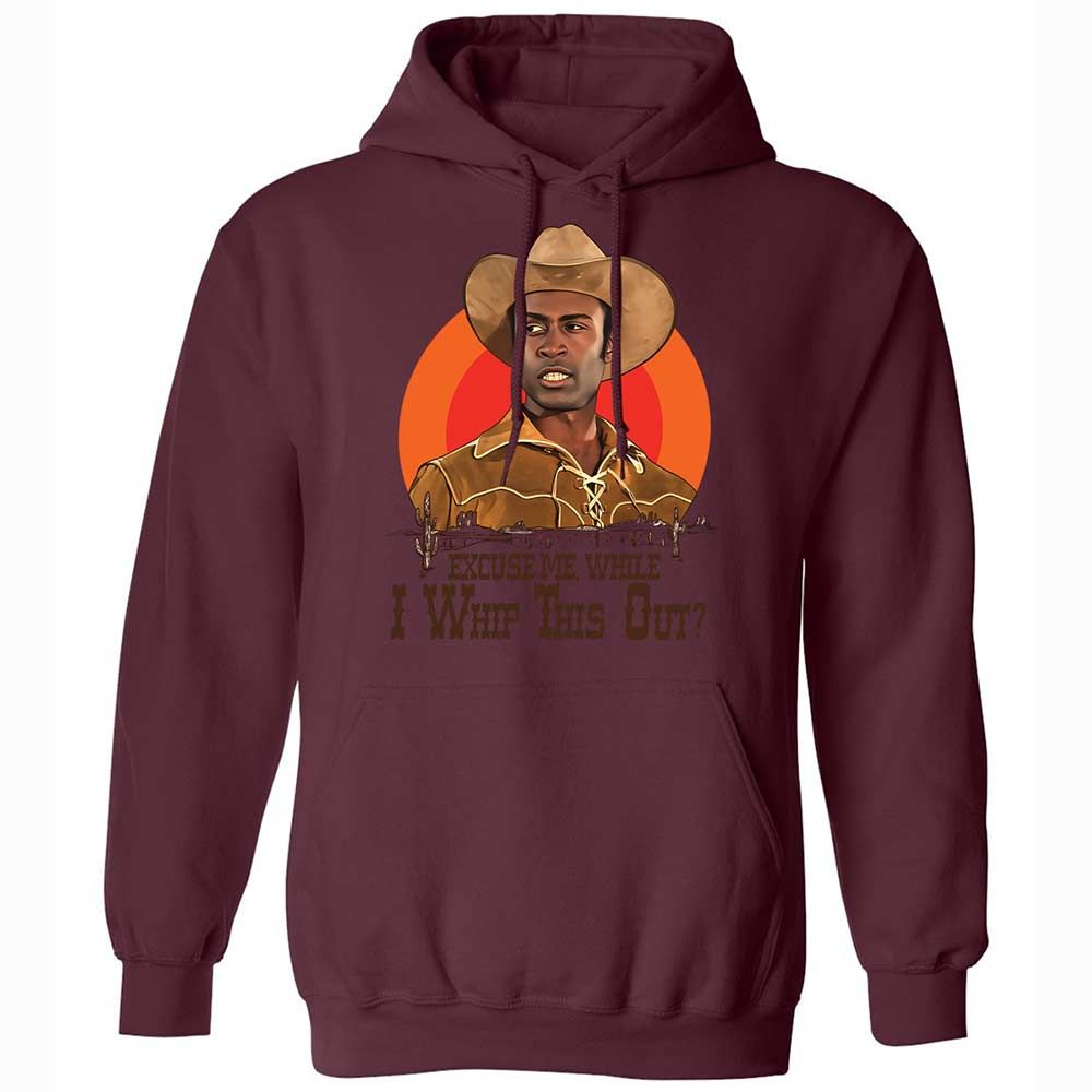 Excuse Me While I Whip This Out - Maroon - 19