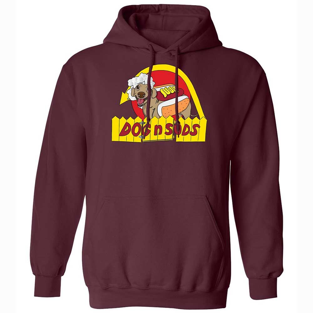 Dog n Suds Dachshund - Maroon - 19