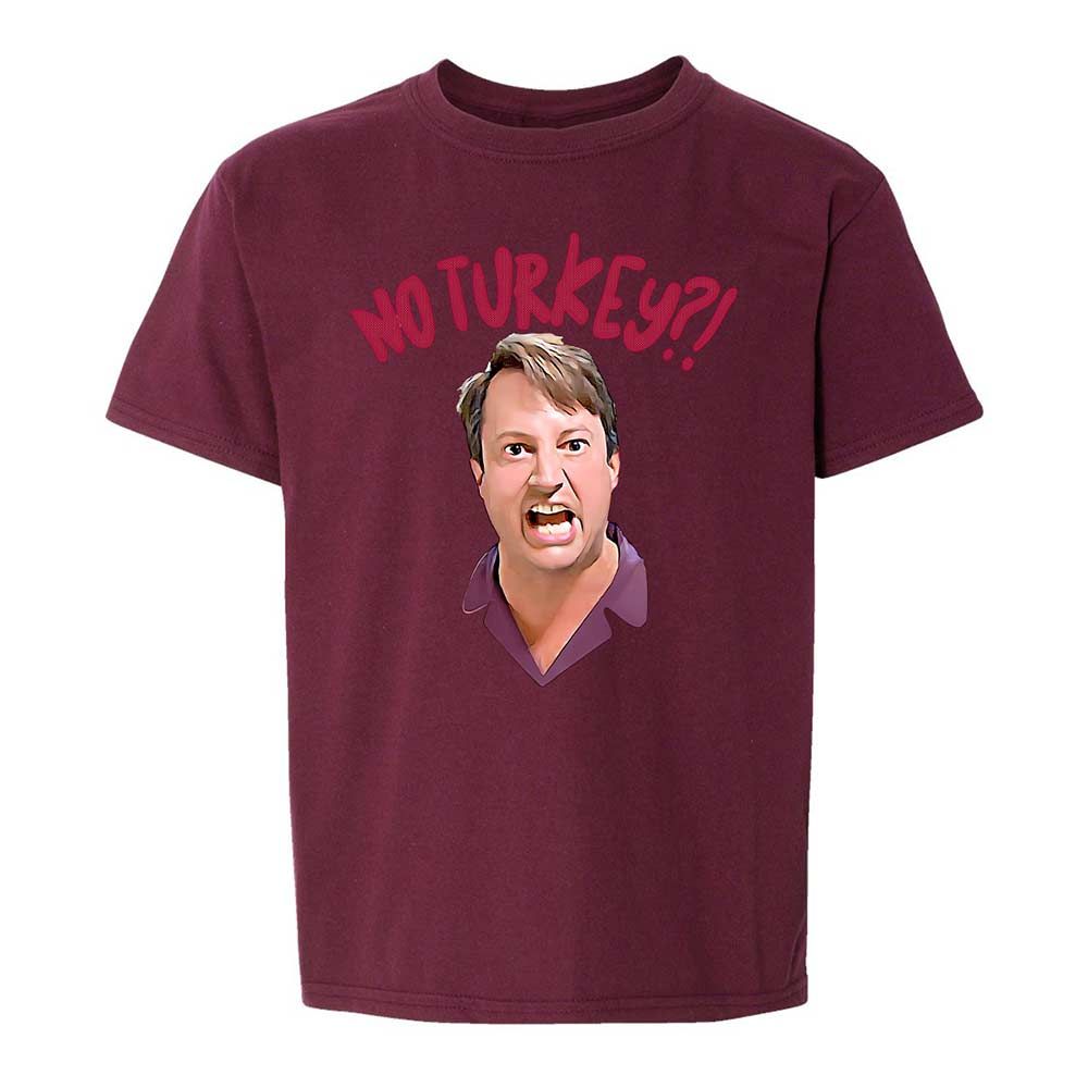 Kids T-Shirt - 1USKCDE4 - Maroon - 19