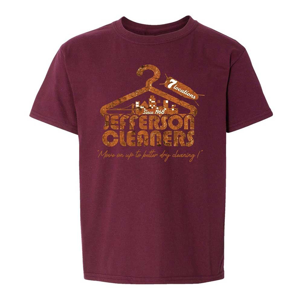 Kids T-Shirt - CJ4VZAKW - Maroon - 19