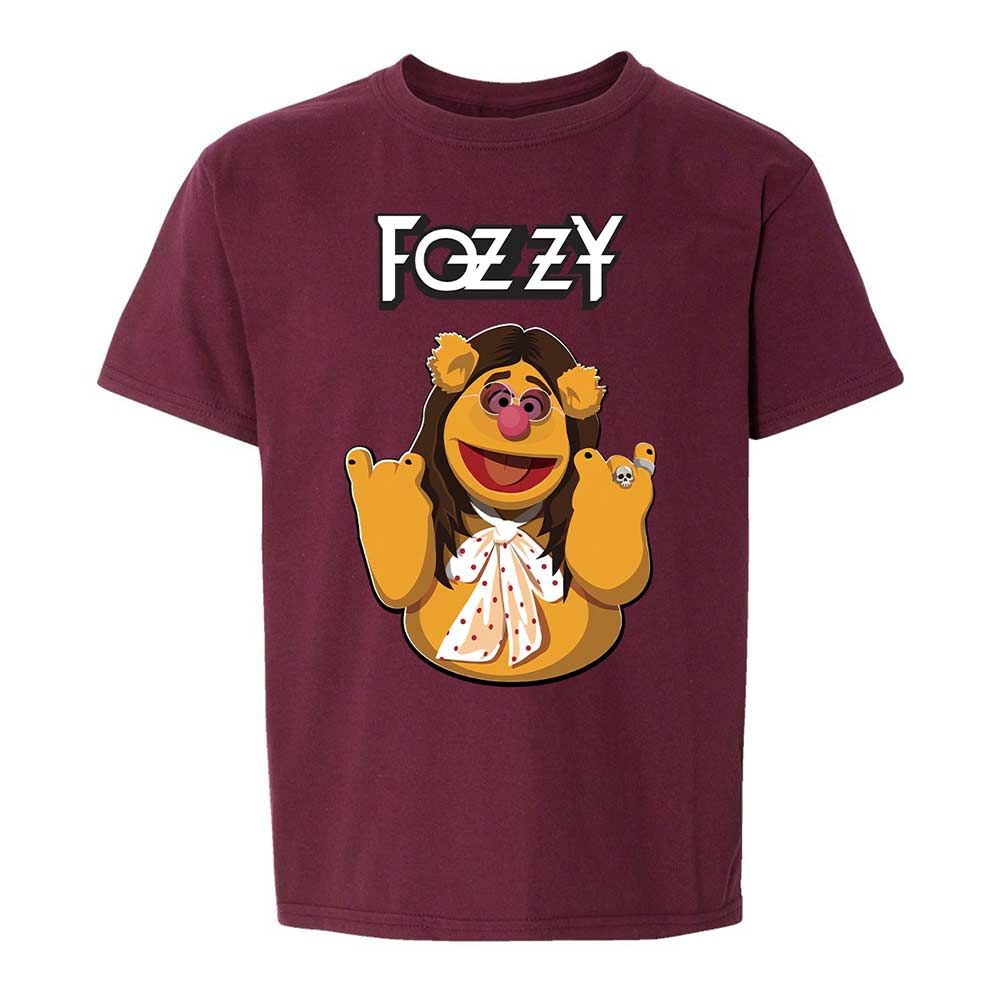 Fozzie Muppet as Rockstar - Maroon - 19