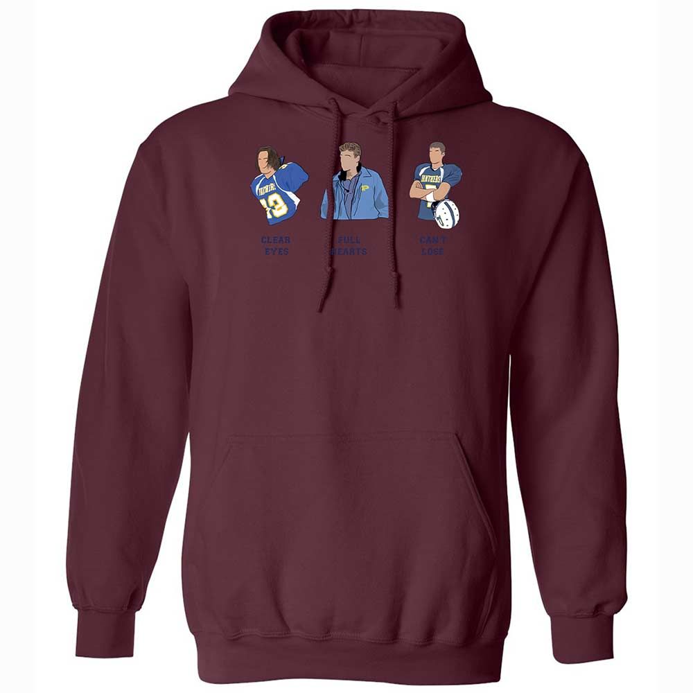 Classic Unisex Hoodie - CCJKHESN - Maroon - 19