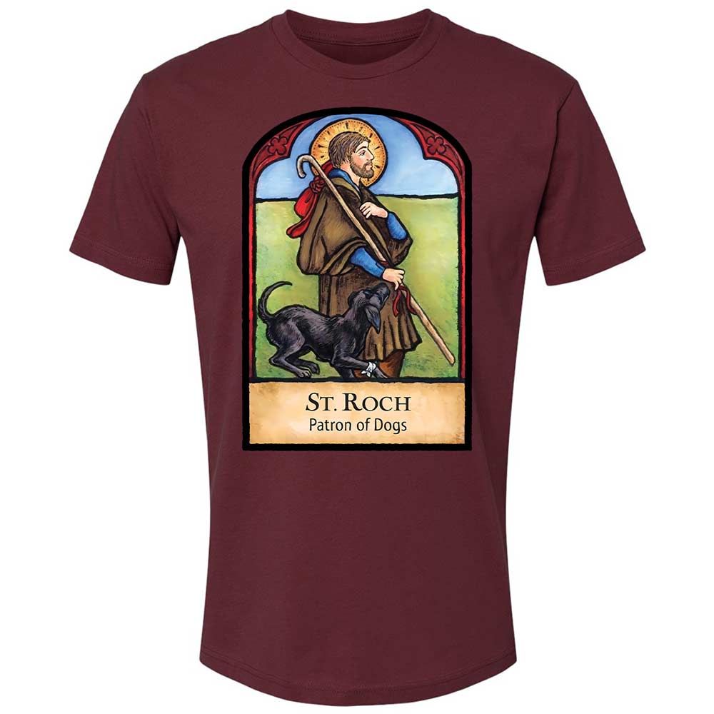 Patron of Dogs - Maroon - 19